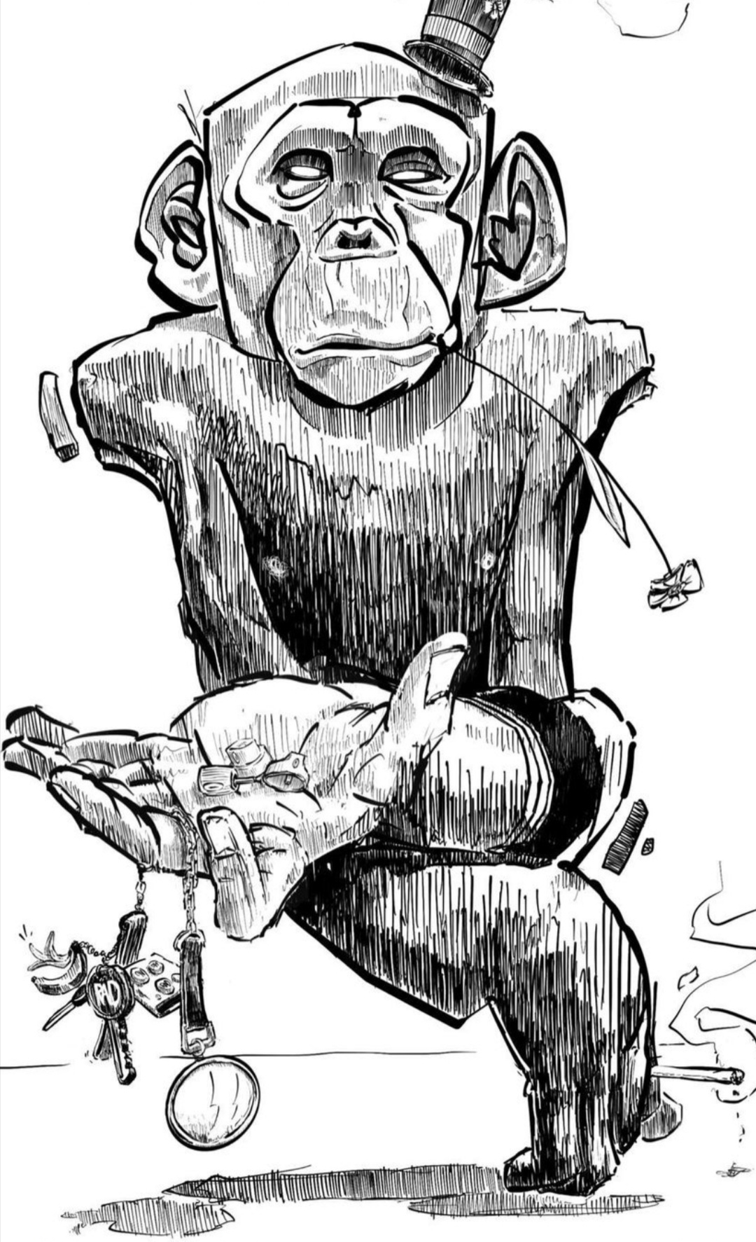 Monkey see monkey do